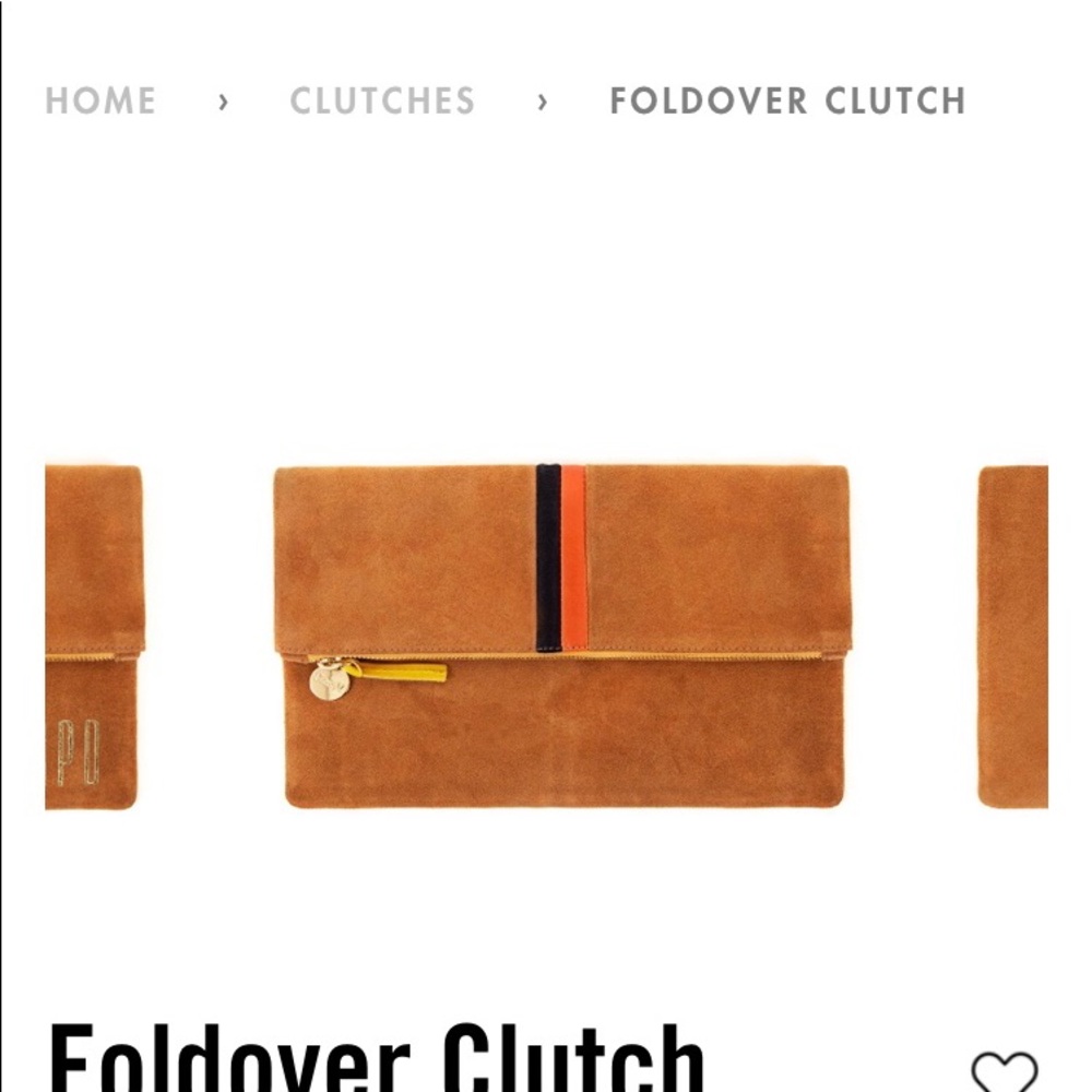 Clare V foldover clutch